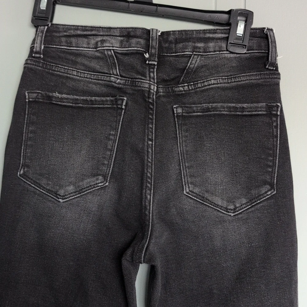 Flying Monkey Black High-Rise Flared Jeans W/Front Seam 27 - Picture 5 of 11